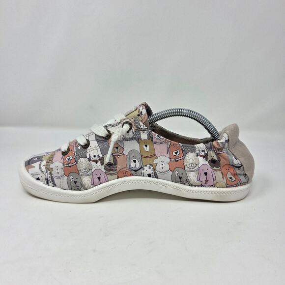 Skechers BOBS Beach Bingo-Dog House Party Womens US 7 Memory Foam Shoes - Picture 9 of 13
